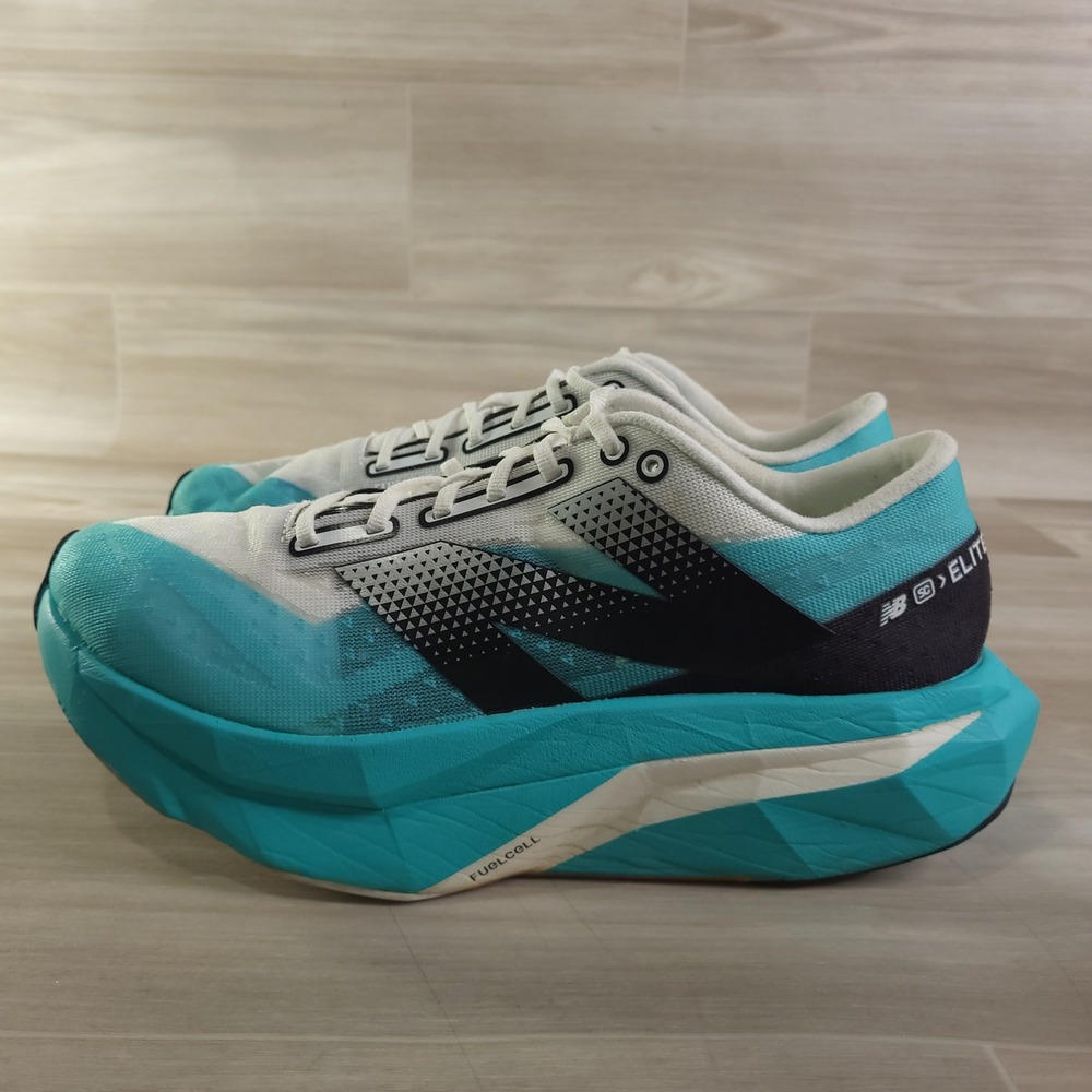 New Balance FuelCell SC Elite v4 Womens 8.5 Teal WRCELCT4 Running Shoes